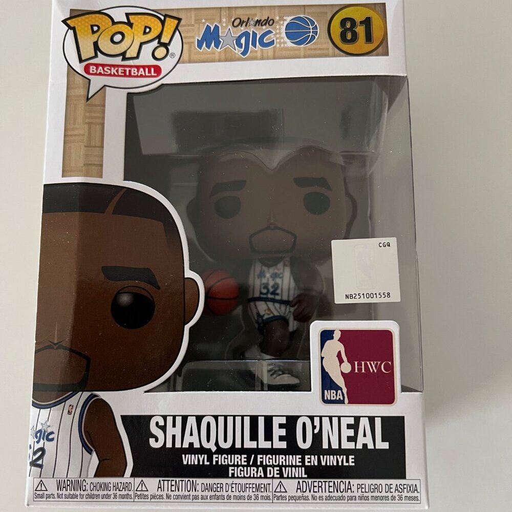 FUNKO POP! - SHAQUILLE O'NEAL #81 HARDWOOD CLASSICS POP BASKETBALL